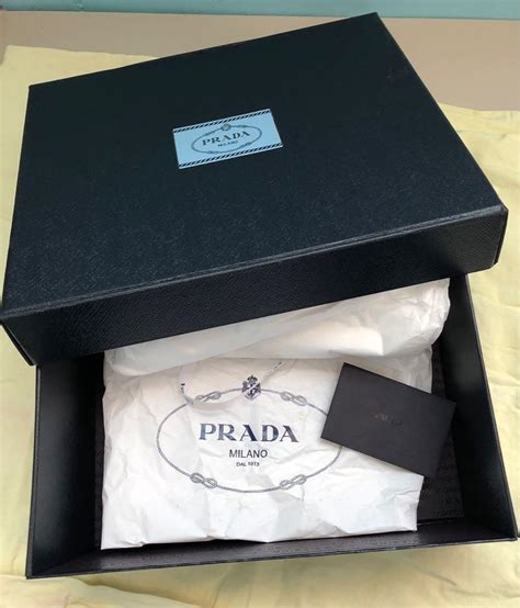 prada box for sale|Prada gift box.